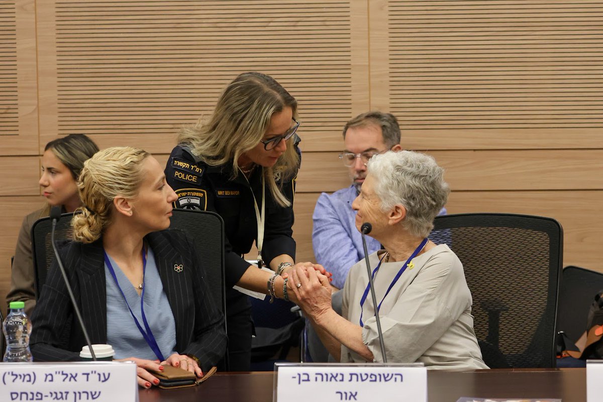 KnessetENG's tweet image. Foreign Policy and Public Diplomacy Subcommittee discusses public diplomacy in the wake of publication of report on Hamas’s sexual crimes; former hostage: I was a captive for 55 days of indescribable hell, endless pain and bottomless humiliation
main.knesset.gov.il/en/news/pressr…