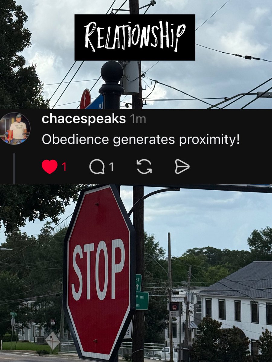 ChaceGreatness's tweet image. Obedience brings proximity which can create opportunity!
James 1:22-25