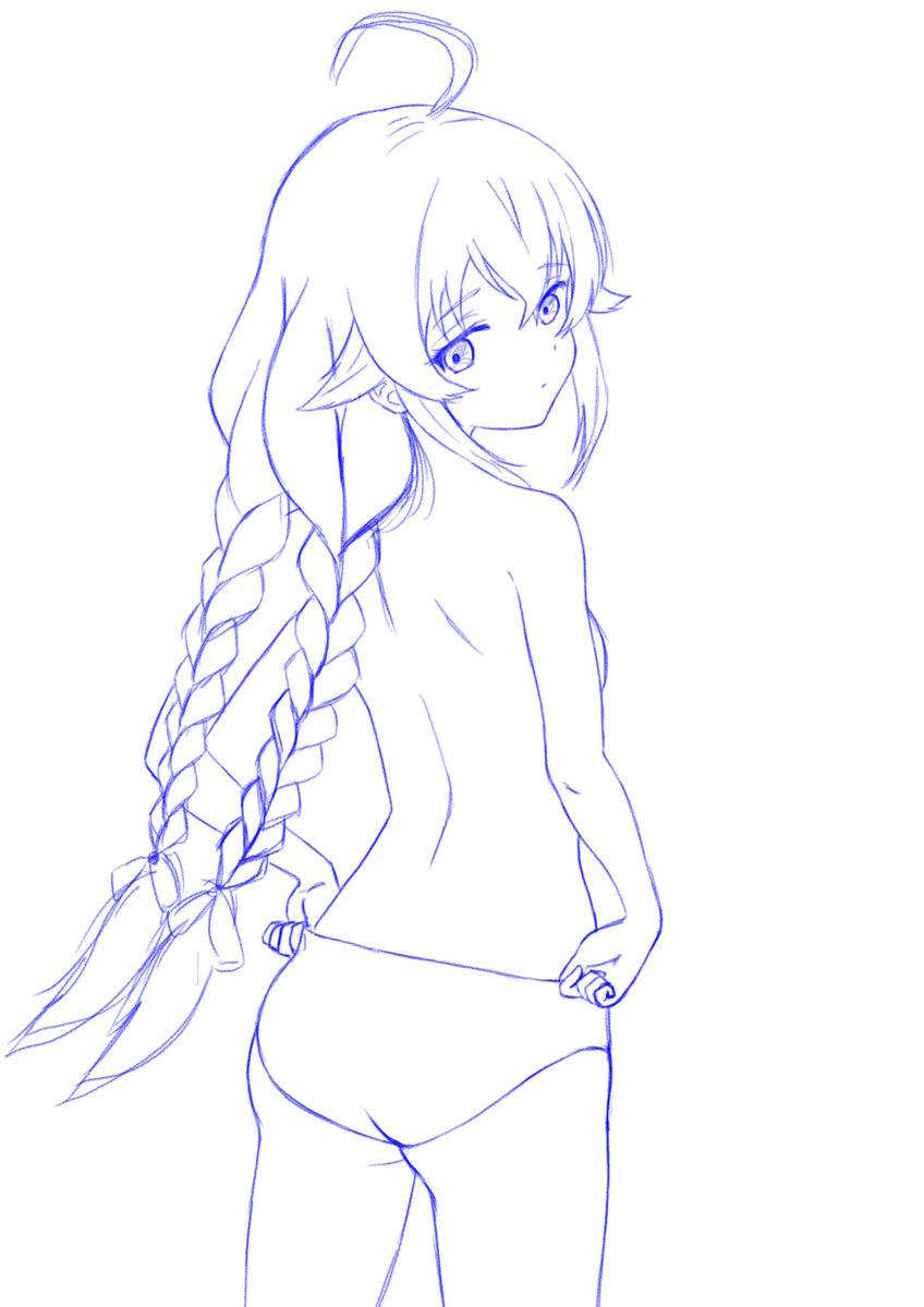 roora_ip's tweet image. トップレスロキシー
描いてみます