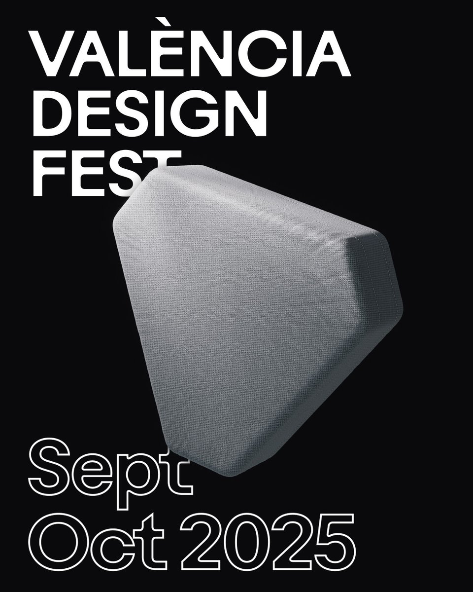 Save the date: 12 Sept - 16 Oct 2025   

Un mes para descubrir el talento local y la efervescencia creativa de València, Ciudad del Diseño.   

Experience the design of València, its local talent and vibrant creative energy!  

#VDF25