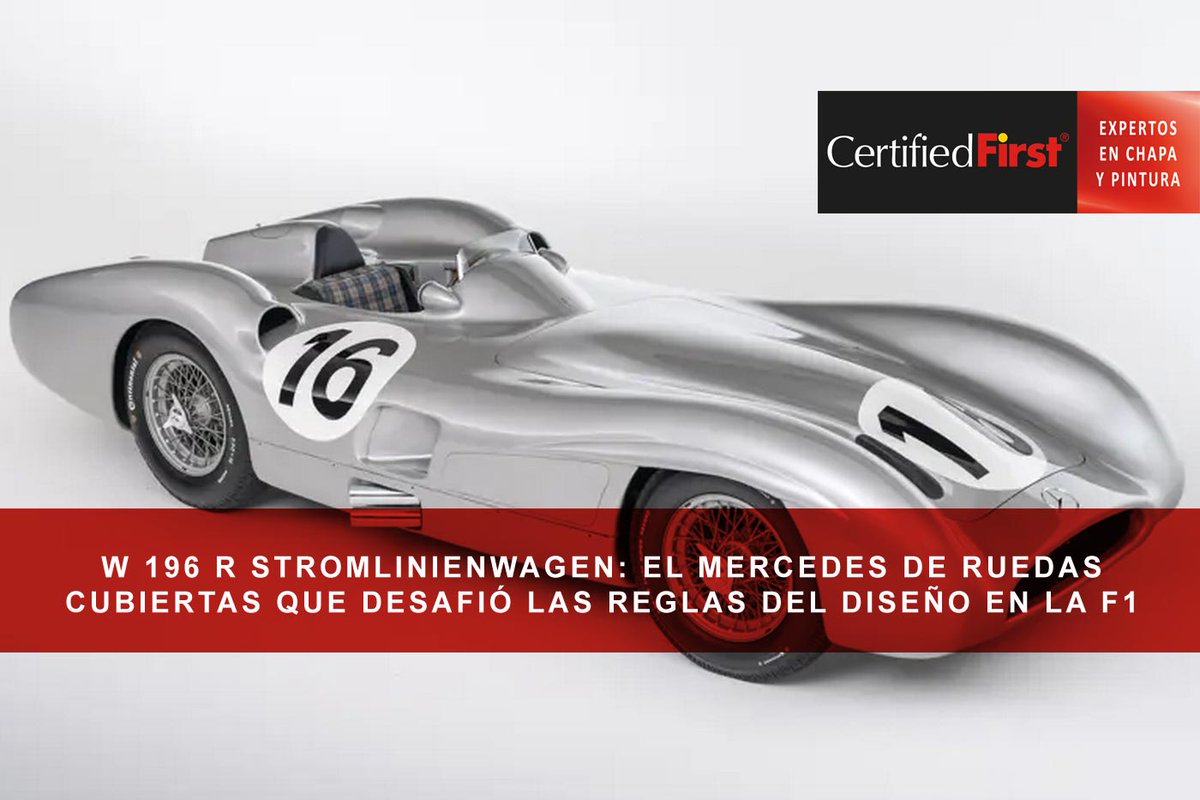 Un coche que venció al viento 🌀
El Mercedes W 196 R cambió la historia con su carrocería aerodinámica y belleza escultural. ¿Quieres que tu coche también deslumbre? 🚘

📲 Descúbrelo aquí:
es.certifiedfirst.com/es/blog/2025/0…

#W196R #Mercedes #F1 #ChapaYPintura #CertifiedFirst