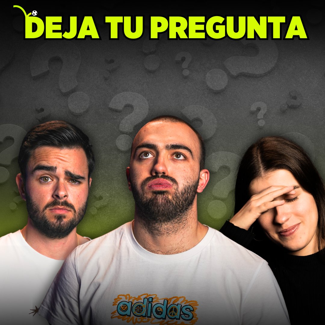Es tu momento de dejar tu pregunta sobre el MERCADO DE FICHAJES. En los próximos días escogeremos las mejores para un nuevo vídeo.

No tengas vergüenza y suelta la tuya ⬇️🧐