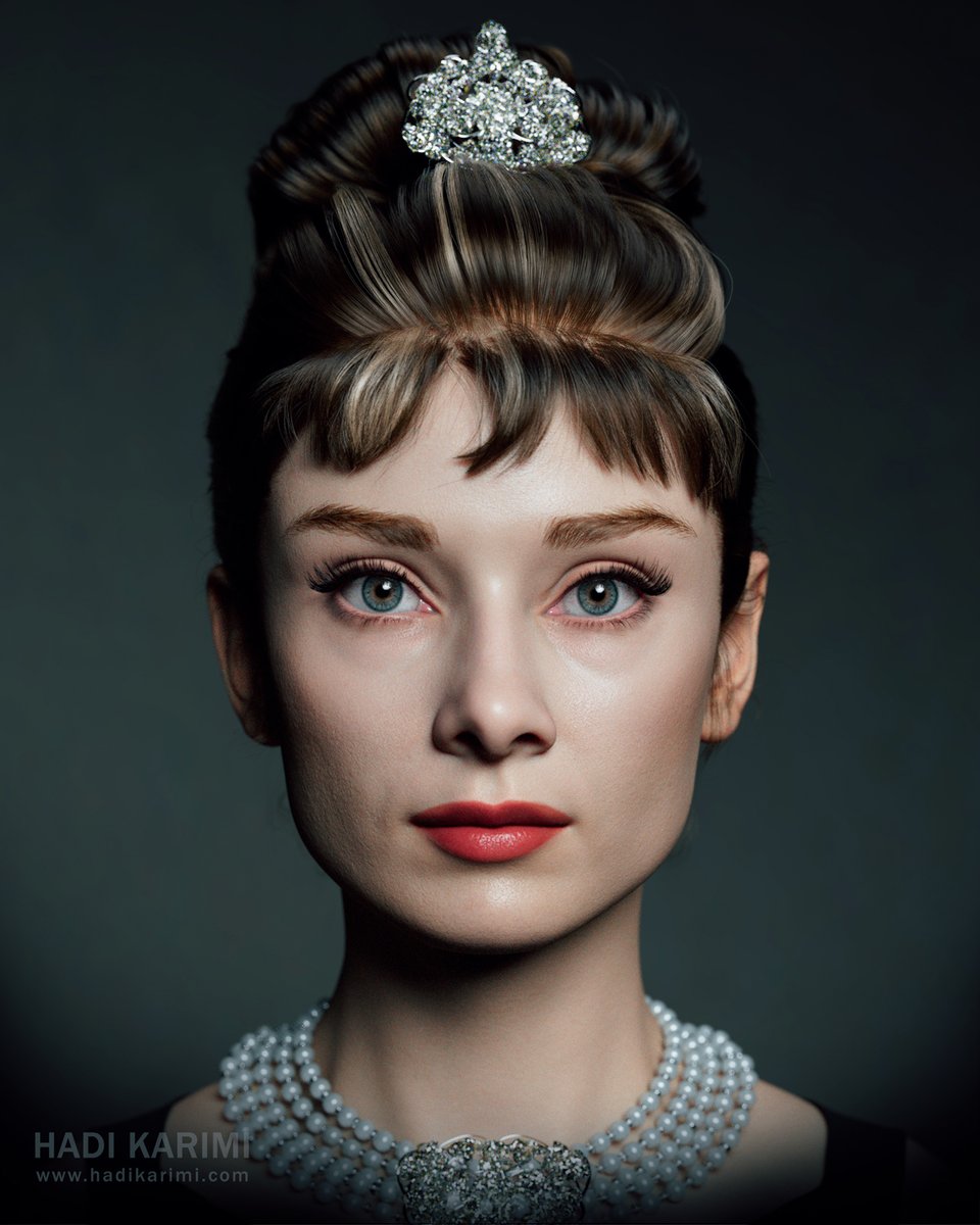 HadiKarimi_Art's tweet image. #AudreyHepburn in Breakfast at Tiffany&apos;s
#ZBrush #AutodeskMaya #FoundryMari #ArnoldRenderer