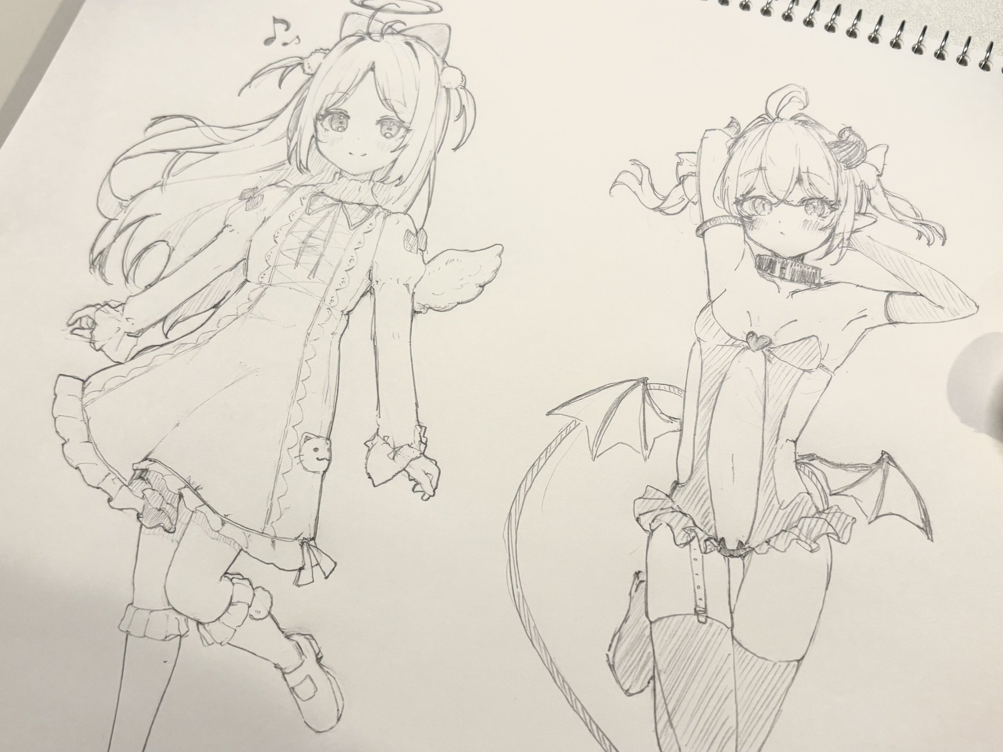手描きイラスト　リク21 りつ🍪 on X: 