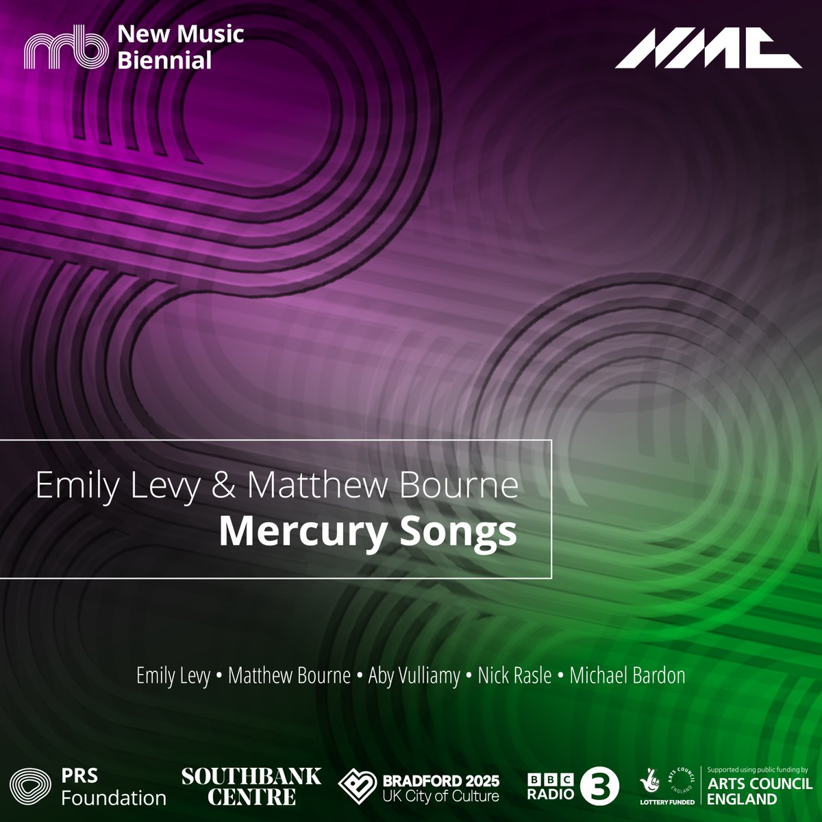 nmcrecordings's tweet image. OUT NOW - EMILY LEVY & MATTHEW BOURNE: MERCURY SONGS
A subversive reimagining of British folk traditions with empowered female narratives, inspired by Bradford-born activist Julia Varley.
🔗nmcrecs.lnk.to/MercurySongs
@PRSFoundation @southbankcentre @bradford2025 @BBCRadio3