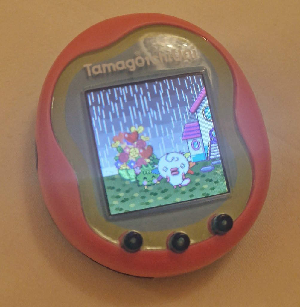 Everybody is posting their tamagotchis now after I posted mine a few days ago
Did I...revive a trend within holo?😂
Although no one is playing my version 🤔
Mine grew up to adult by now into the one I wanted, Woopatchi!