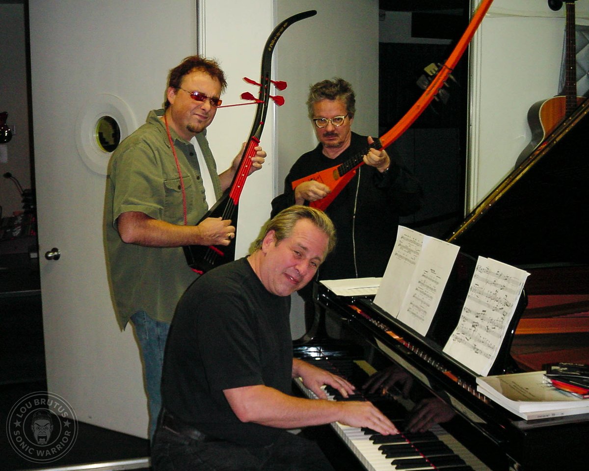 Today's the birthday of the late Bob Casale (Bob 2) founding puppet boy for the wiggly world of <a href="/DEVO/">DEVO</a>. Here we are at Mutato Muzika w spudboy @mMothersbaugh providing musical calisthenics for a world gone soft in an attempt to eliminate the ninnies and the twits. We are all DEVO!