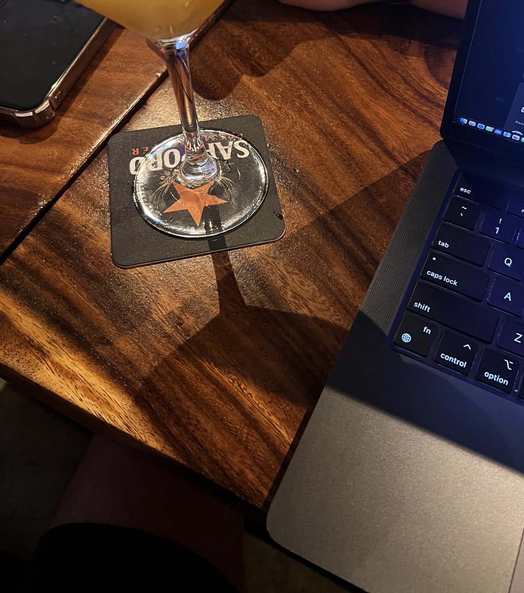 Update: We are having drinks, and im still vibe coding.

She might be bullish