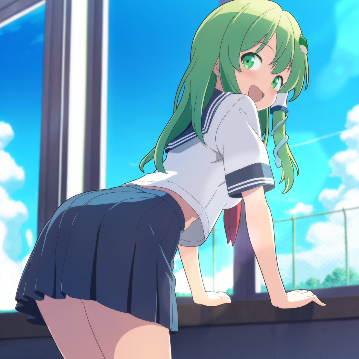 catotoho's tweet image. まぶしい！
#東方Project #東風谷早苗