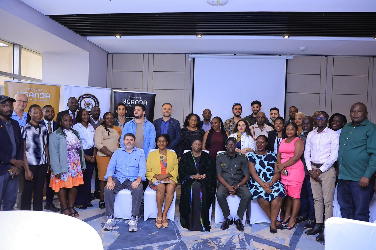 ugandaembassytr's tweet image. Happening Now!
Turkish tour operators & influencers are participating in a B2B engagement event organized by the @TourismBoardUg and the @ugandaembassytr . This event, following a nine-day familiarization trip in Uganda, is taking place #FourPoints Hotel by Sheraton in Kampala.