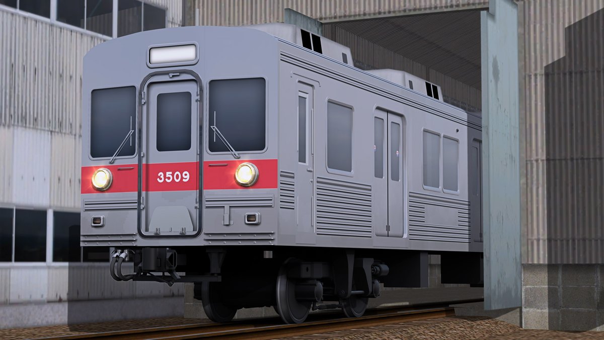 kumarage_rs's tweet image. これは東急(車輛製造製)の車両 #RailSim