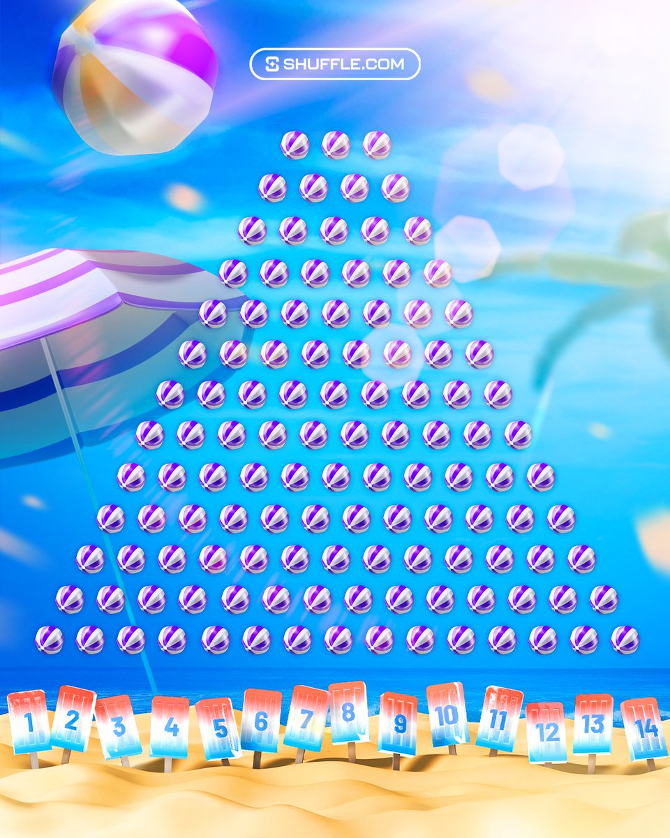 Lucky last! ☀️

A Shuffle beach ball is bouncing down our Summer Smash Plinko. Where does it land?

The last $1K will be split for the first 10 correct guesses. One guess per person! 🎯