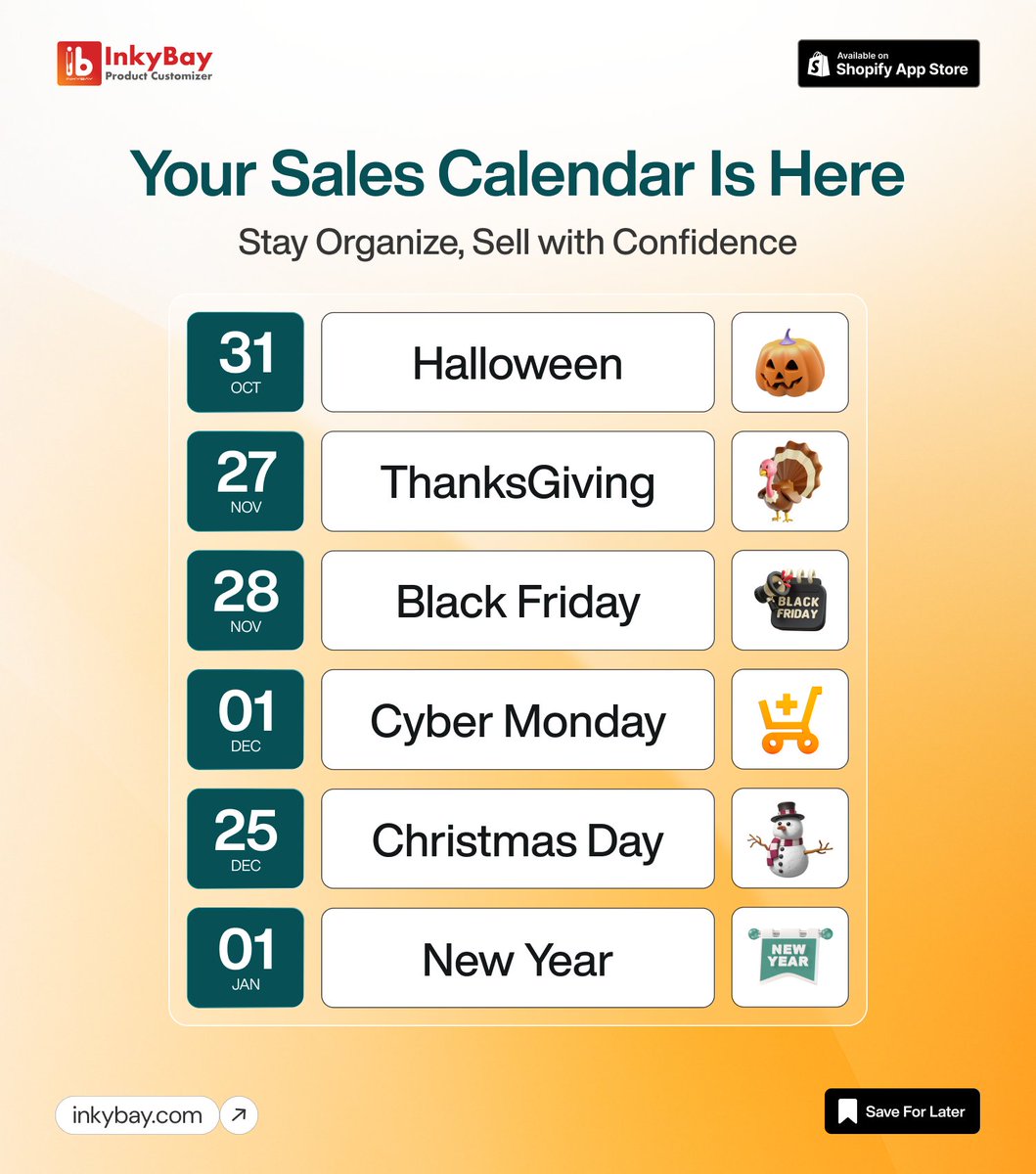 𝗣𝗿𝗲𝗽 𝗲𝗮𝗿𝗹𝘆, 𝗣𝗹𝗮𝗻 𝘀𝗺𝗮𝗿𝘁, 𝗣𝗿𝗼𝗺𝗼𝘁𝗲 𝗯𝗶𝗴
Because the customers are already adding to cart.

The second half of the year isn't just "busy", it's a treasure of sales opportunities waiting to be exposed with great preparation. From spooky Halloween carts to