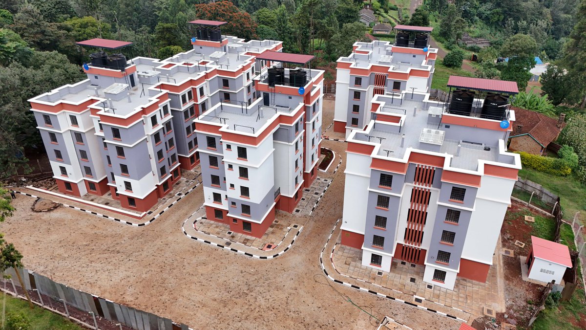 The Gichugu Affordable Housing Project in Kirinyaga County which we launched in August 2023, is now 99% complete. 

We are finalising the project and preparing for the official handover, fulfilling our commitment to deliver 110 decent homes to the people of Gichugu.