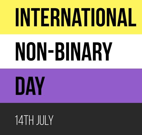 Today, the International Non Binary Day is a significant day to celebrate the beauty of Non binary identities and the strength. Today, we acknowledge the different identities, embracing Inclusivity and diversity. Let us continue to create safe environments where everyone can live
