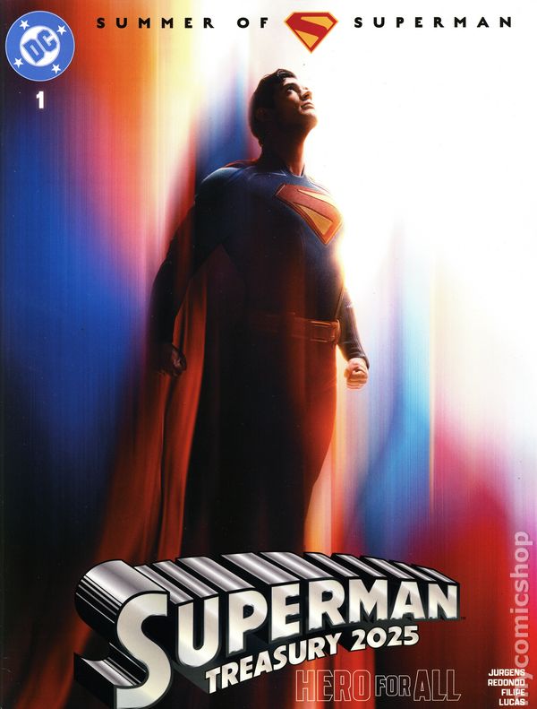 This new Superman Treasury Edition is what comic books are all about. I would like to say who the villain in the book is but that could be too spoilery.