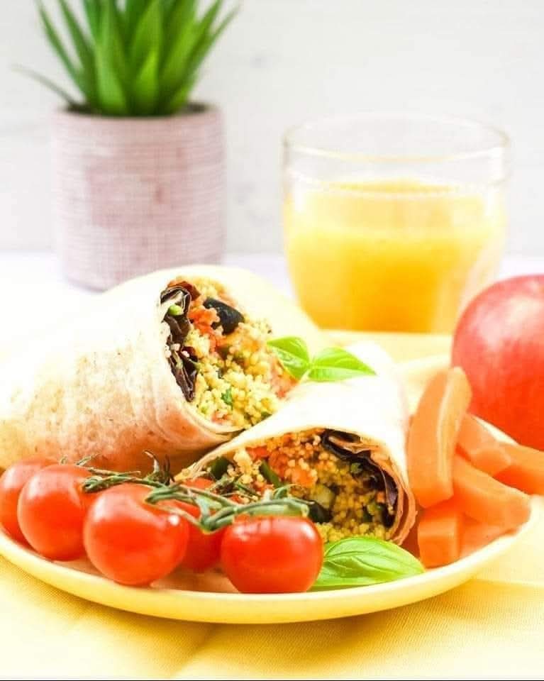 vegan_lunch_box's tweet photo. Next from the lunchbox today the most delicious black olive couscous wraps. Don't like olives? Add sundried tomatoes instead.
https://t.co/aySIhdXiRQ
#veganwraps #vegan https://t.co/3J6aPtEeBQ