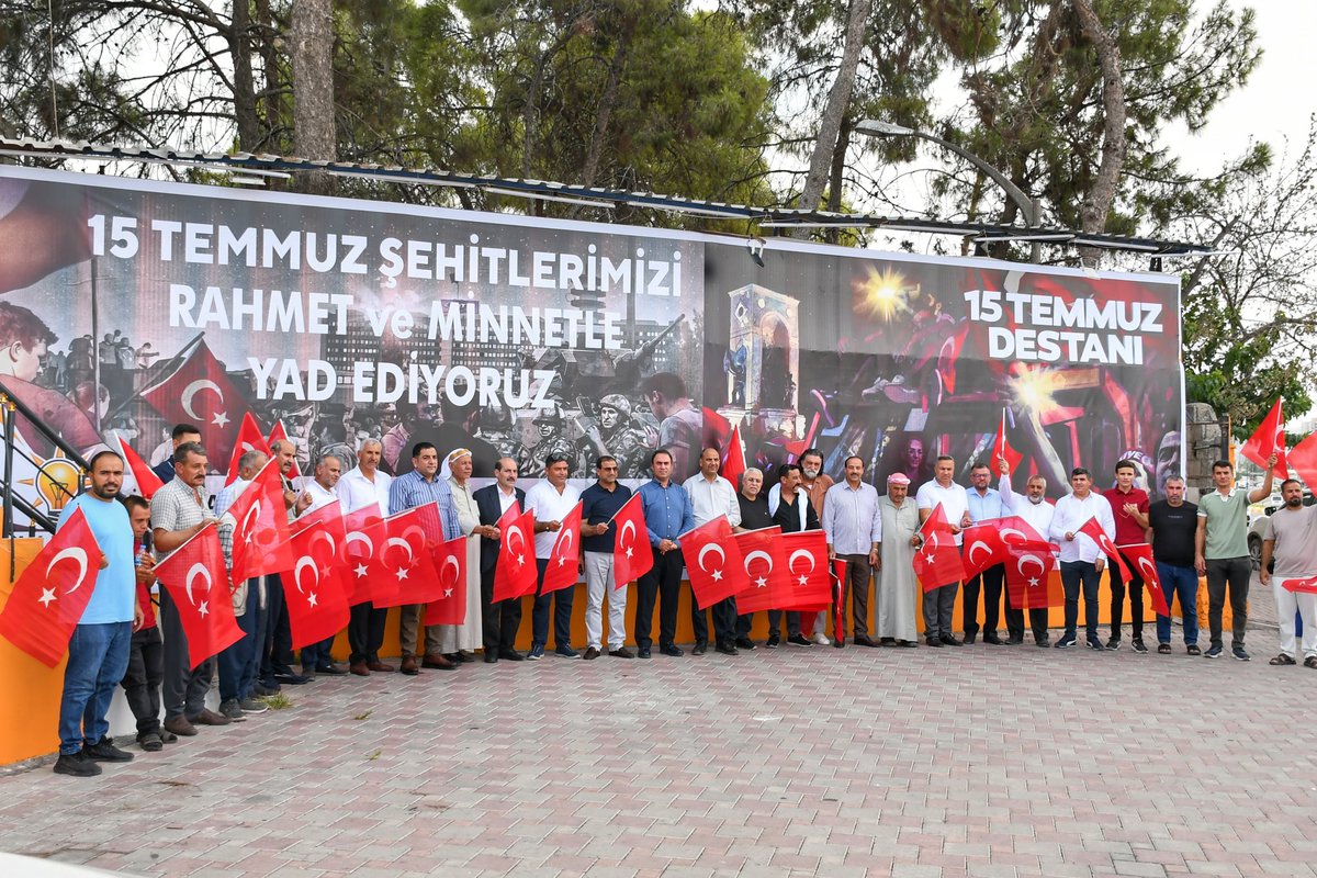 15 Temmuz şehitlerimizi saygı ve rahmetle anıyoruz!

15 Temmuz hain darbe girişiminin 9. yıl dönümünde, canlarını ortaya koyarak hainlere geçit vermeyen aziz şehitlerimizi rahmetle, fedakar gazilerimizi şükranla anıyorum.

#15Temmuz 🇹🇷 #demokrasivemillibirlikgünü #Milliİrade