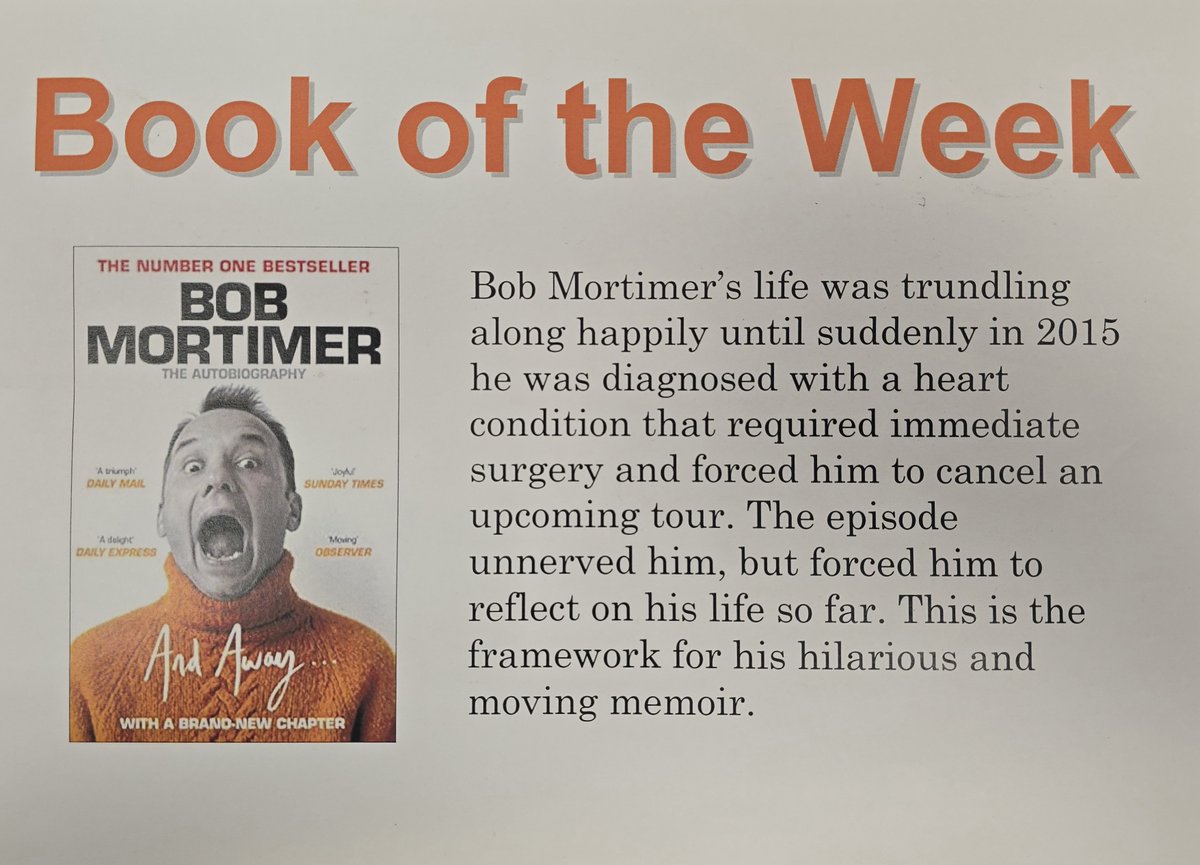 Knaphill Library (@knaphilllib) on Twitter photo A humorous, heartwarming, and insightful memoir, offering a glimpse into the life of Bob Mortimer before, during, and after fame.
If you're a fan of his work, why not pick up a copy of his memoir at Knaphill Library!
<a href="/SurreyLibraries/">Surrey Libraries UK</a> A humorous, heartwarming, and insightful memoir, offering a glimpse into the life of Bob Mortimer before, during, and after fame.
If you're a fan of his work, why not pick up a copy of his memoir at Knaphill Library!
<a href="/SurreyLibraries/">Surrey Libraries UK</a>
