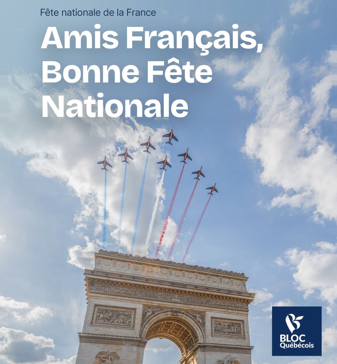 yfblanchet's tweet image. La Fête nationale de la France, c’est un peu la nôtre. On aura beau vouloir effacer l’histoire, elle anime notre mémoire collective. La Nouvelle-France fut une alliée et amie bien imparfaite des Autochtones, qui allait ajouter à son identité française des gens et cultures de…