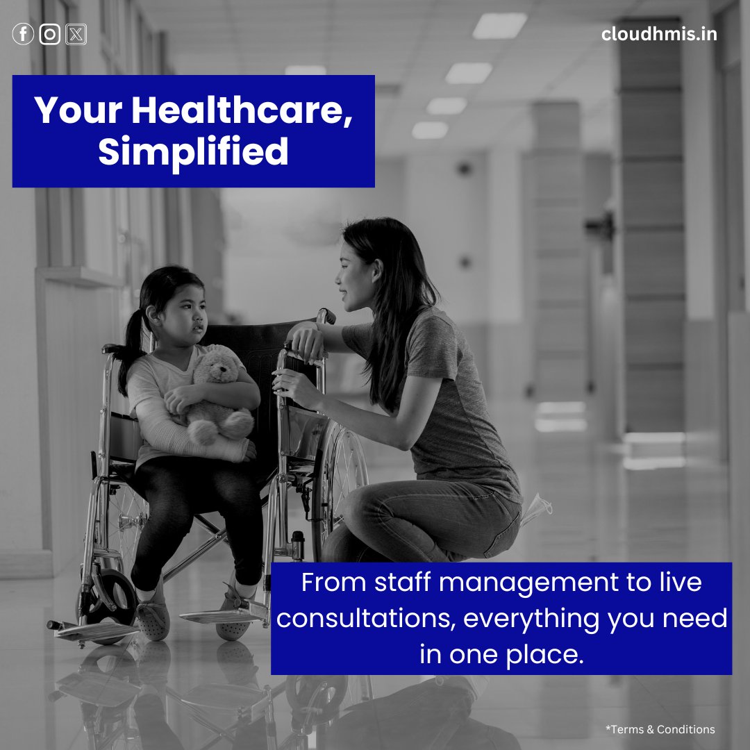 CloudHMIS's tweet image. Support chronic disease management with technology! Use CloudHMIS to track and manage chronic conditions proactively. 

#ChronicCare #CloudHMIS