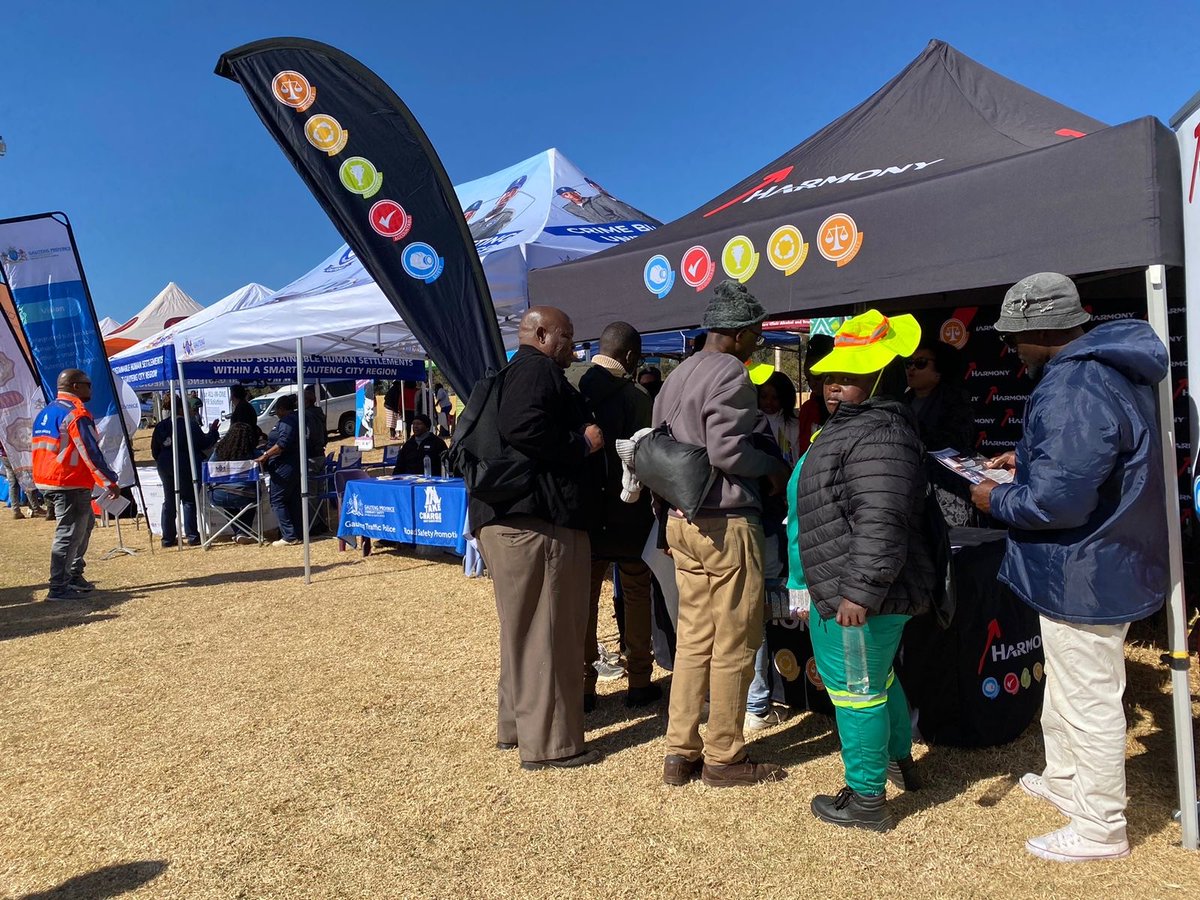 [SOUTH AFRICA] Harmony was honoured to join <a href="/GautengProvince/">Gauteng Provincial Gov</a>’s Integrated Service Delivery Operations in Kagiso. We engaged with the community, shared learning opportunities, and strengthened partnerships for lasting impact.

#MiningWithPurpose