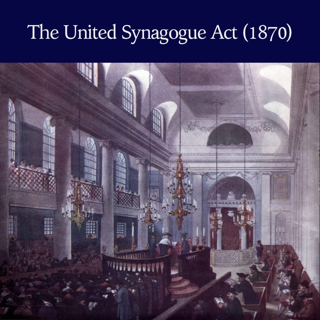 europeanrabbis's tweet image. On this day, July 14, 1870, the @UnitedSynagogue Act was passed by the British Parliament — formally recognizing the structure of Anglo-Jewish communal life 🇬🇧 ✡️
The Act gave legal standing to the United Synagogue, strengthening Jewish unity, leadership, and presence.