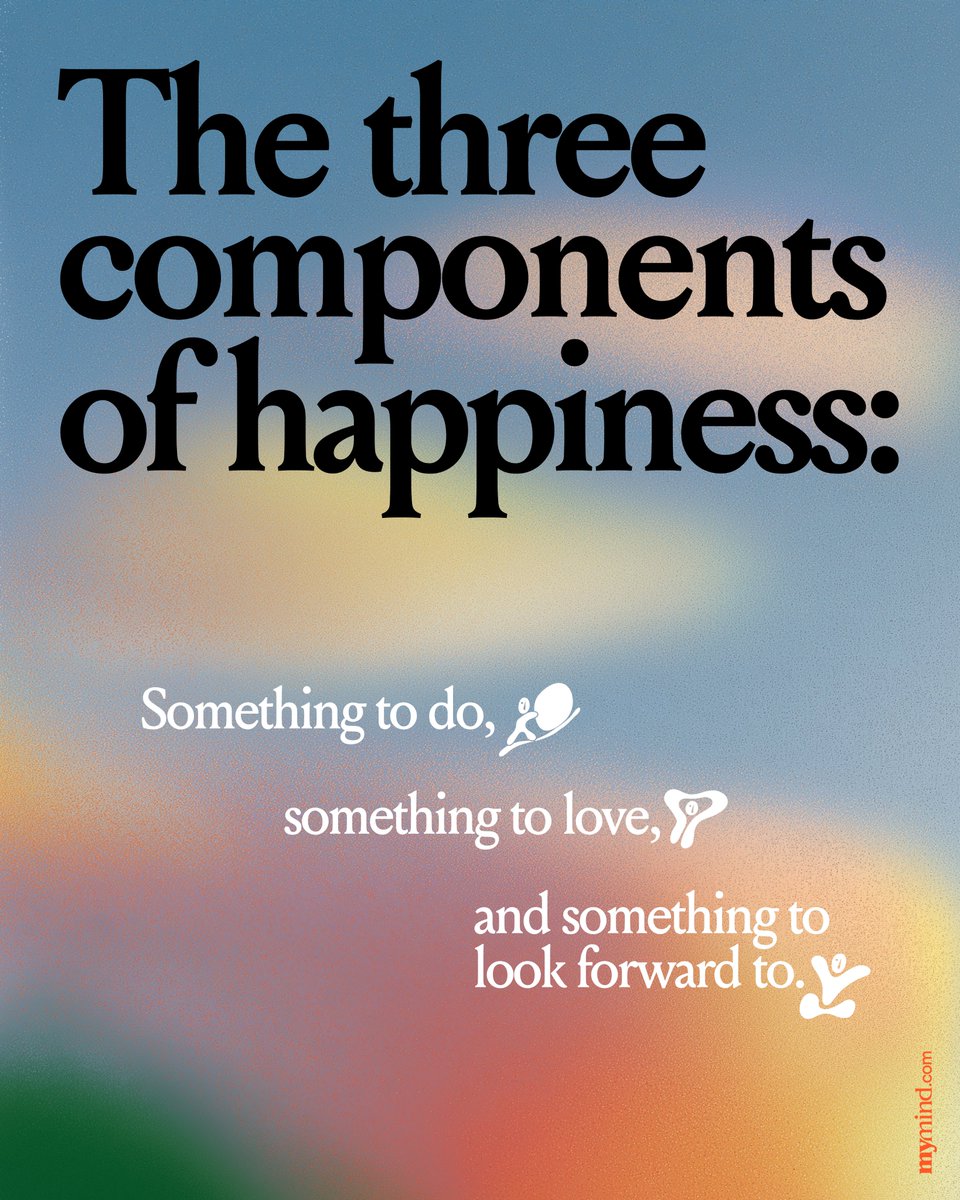 Keep focusing on the good things.