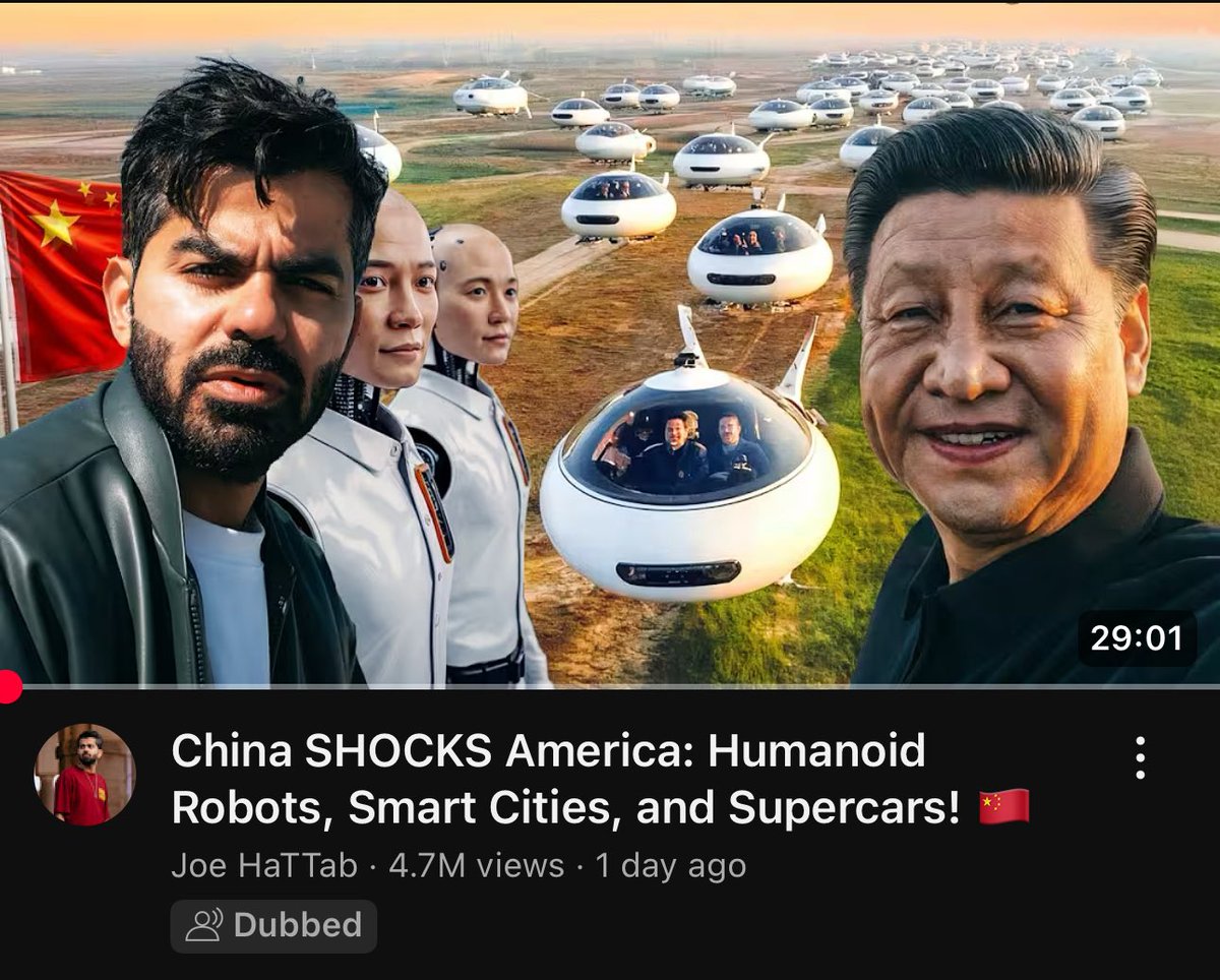 joe_hattab's tweet image. نزلنا فيديو جولة في مدن الصين الذكية وروبوتات المستقبل!
شكراً لالكم🙏🏽