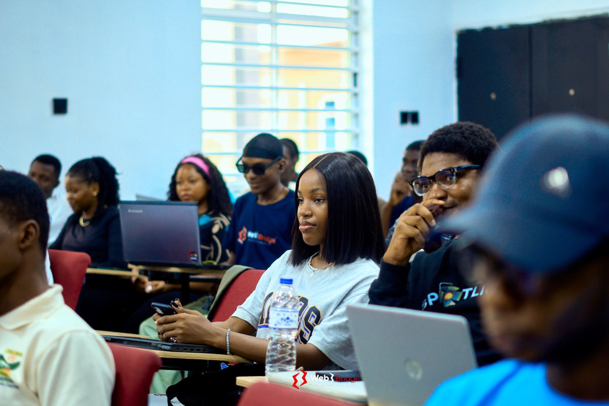 Web3bridge™ Africa (@web3bridge) on Twitter photo It’s Monday town hall, and Mr. Ayo <a href="/Ebunayo08/">Ebunayo.eth 🇳🇬</a> didn’t rush it. He took his time to connect with the squad.
Mr Ayo—“Last week might’ve been rough, but this one won’t be easier. You will get stronger.” 💪🏾
That’s the energy we’re starting the week with. 🚀💙
#Web3bridge It’s Monday town hall, and Mr. Ayo <a href="/Ebunayo08/">Ebunayo.eth 🇳🇬</a> didn’t rush it. He took his time to connect with the squad.
Mr Ayo—“Last week might’ve been rough, but this one won’t be easier. You will get stronger.” 💪🏾
That’s the energy we’re starting the week with. 🚀💙
#Web3bridge