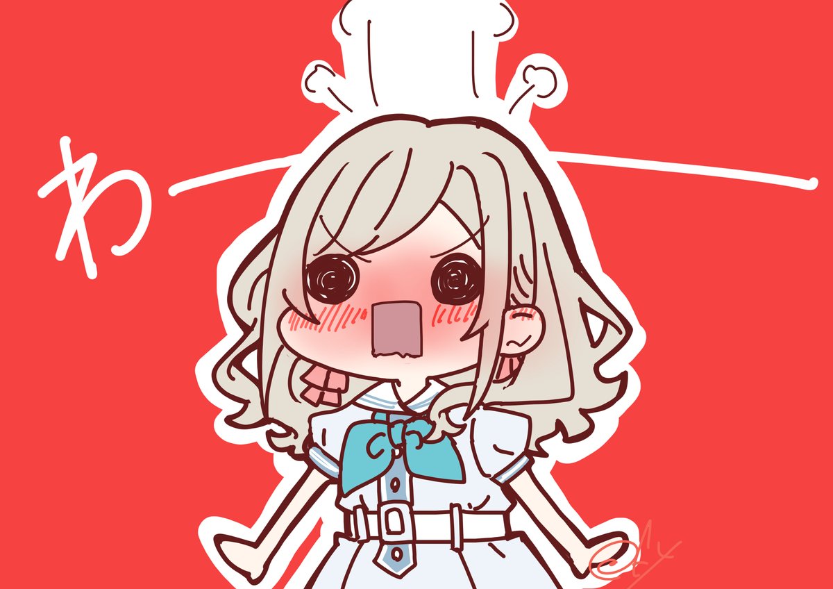 blue00f4's tweet image. #蓮ノ空美術部