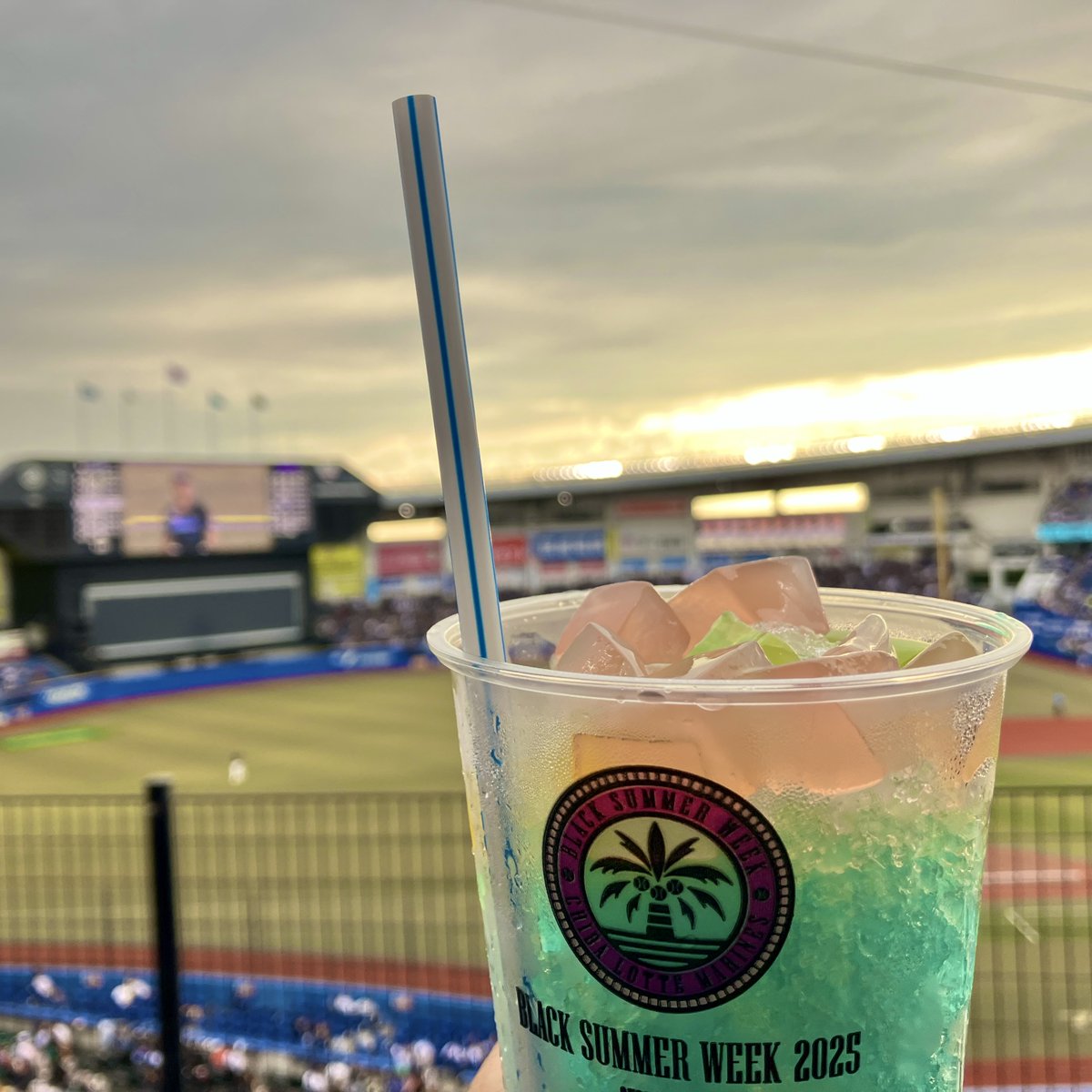 ichita_bb's tweet image. 夏は野球イベント盛りだくさんで最高🍧