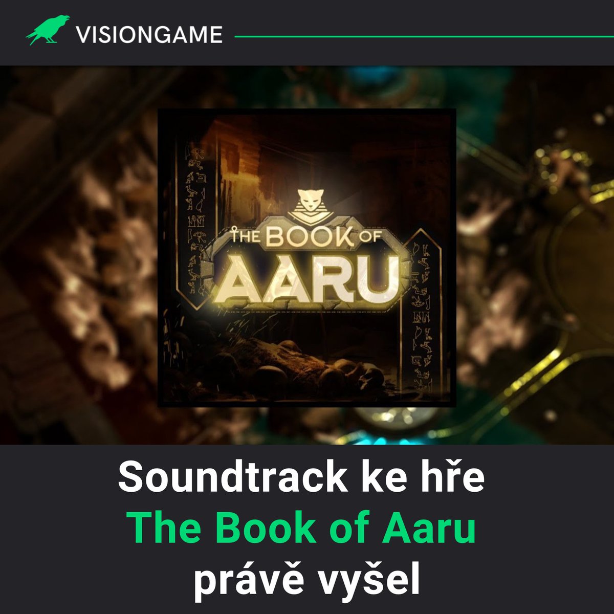 visiongamecz's tweet image. Fanoušci temné egyptské estetiky a ambientní fantasy hudby se dočkali – oficiální soundtrack ke hře The Book of Aaru je nyní dostupný jako samostatné DLC. Hráči si často chválili unikátní atmosféru a hudební doprovod hry, a nyní si jej mohou naplno užít i mimo obrazovku.…