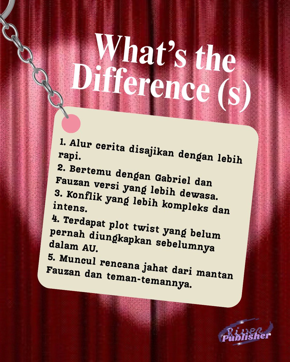 riverpubliherie's tweet photo. [] what's the difference? 

AU vs BUKU? 

Scandal by @renspacew
PRE-ORDER: 25 Juli - 3 Agustus https://t.co/nIJ63AksQs
