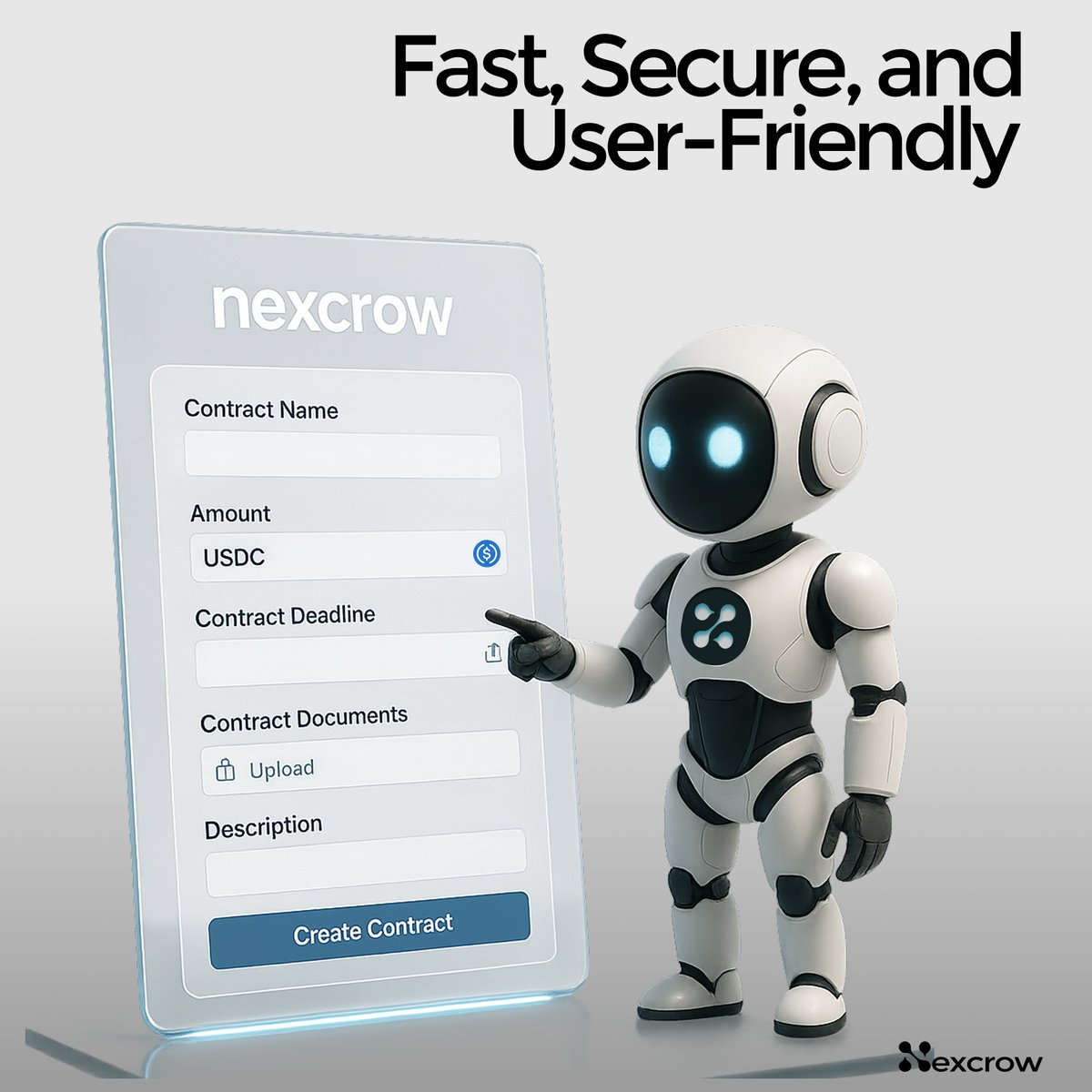 Nexus_mls's tweet image. Nexcrow makes smart contracts easy for your business,
just fill in the terms and go.
Safe. Fast. No developer needed.