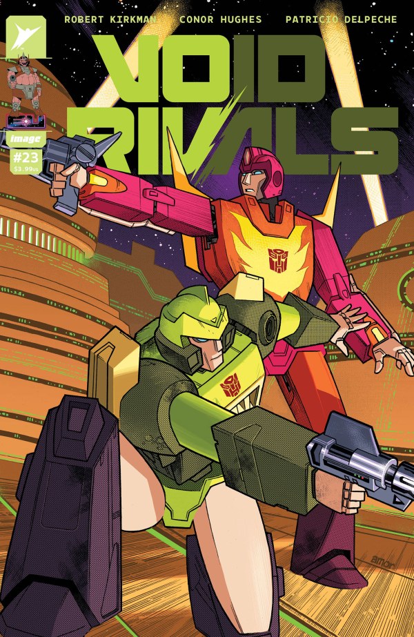 JohnAmor's tweet image. Thrilled to share my variant cover for VOID RIVALS 23, featuring SPRINGER and HOTROD!

In stores September 24th!

Thank you @Skybound Entertainment!

VOID RIVALS #23 CVR E INC 1:50 by John Amor 
UPC: 70985303768202351
Lunar Code: 0725IM429

#transformers #energonuniverse