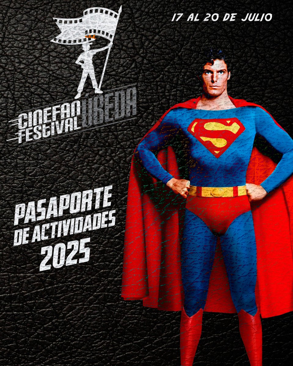 📙Ya está disponible el pasaporte del Festival.

👉Recordar que este documento es necesario para poder acceder a muchas de las actividades del Festival.

ℹ️Tenéis toda la informacion sobre el pasaporte en la web de Cinefan Festival.

#cinefanubeda #cinefanfestival #cine #series