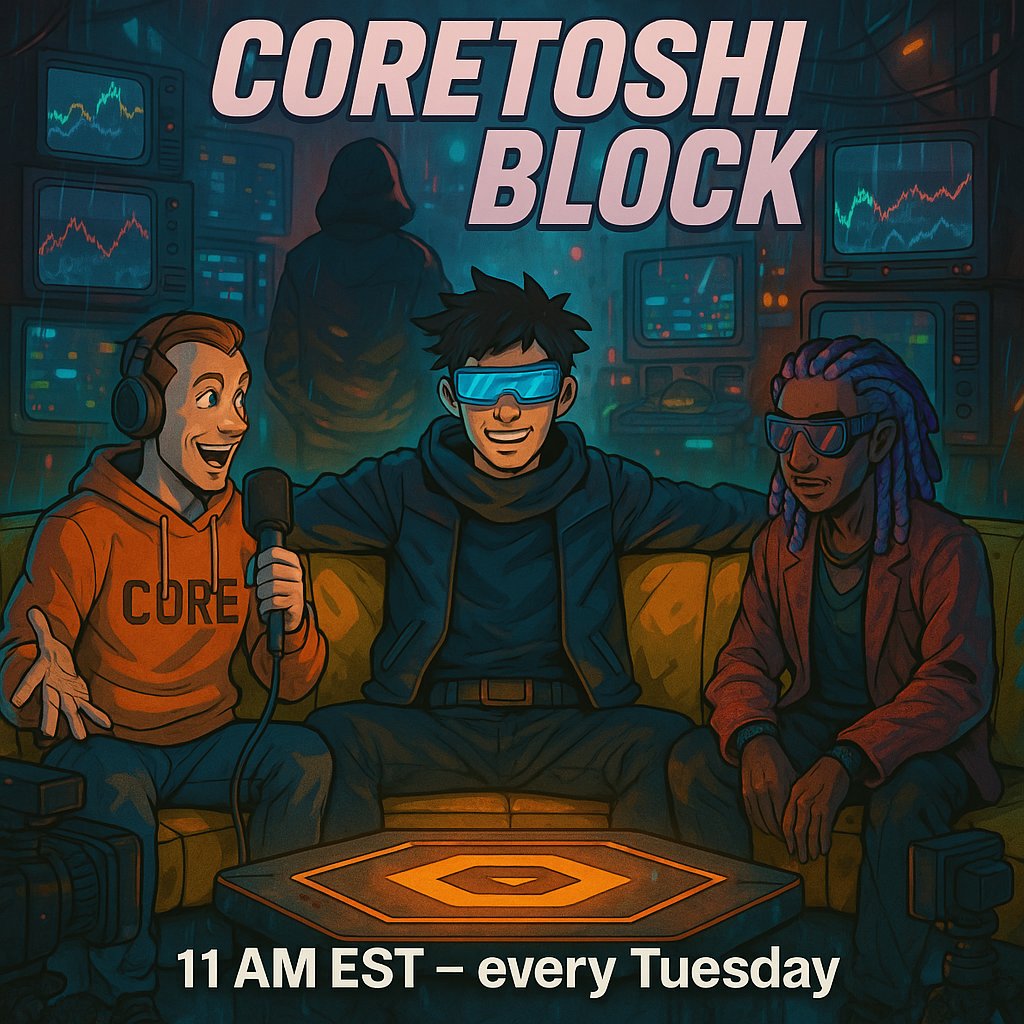 Happy Monday Coretoshis!

BTC has broken ATH and CORE is about to do some mad releases!! Today we chat: Gaming

SF legends is launching, Gunnies had its playtest... what else is cooking? 

Chat with <a href="/DylanJDennis/">Dylan Dennis</a>  <a href="/0xBim_gg/">0xBim</a> about games on CORE as the ecosystem is turning up the