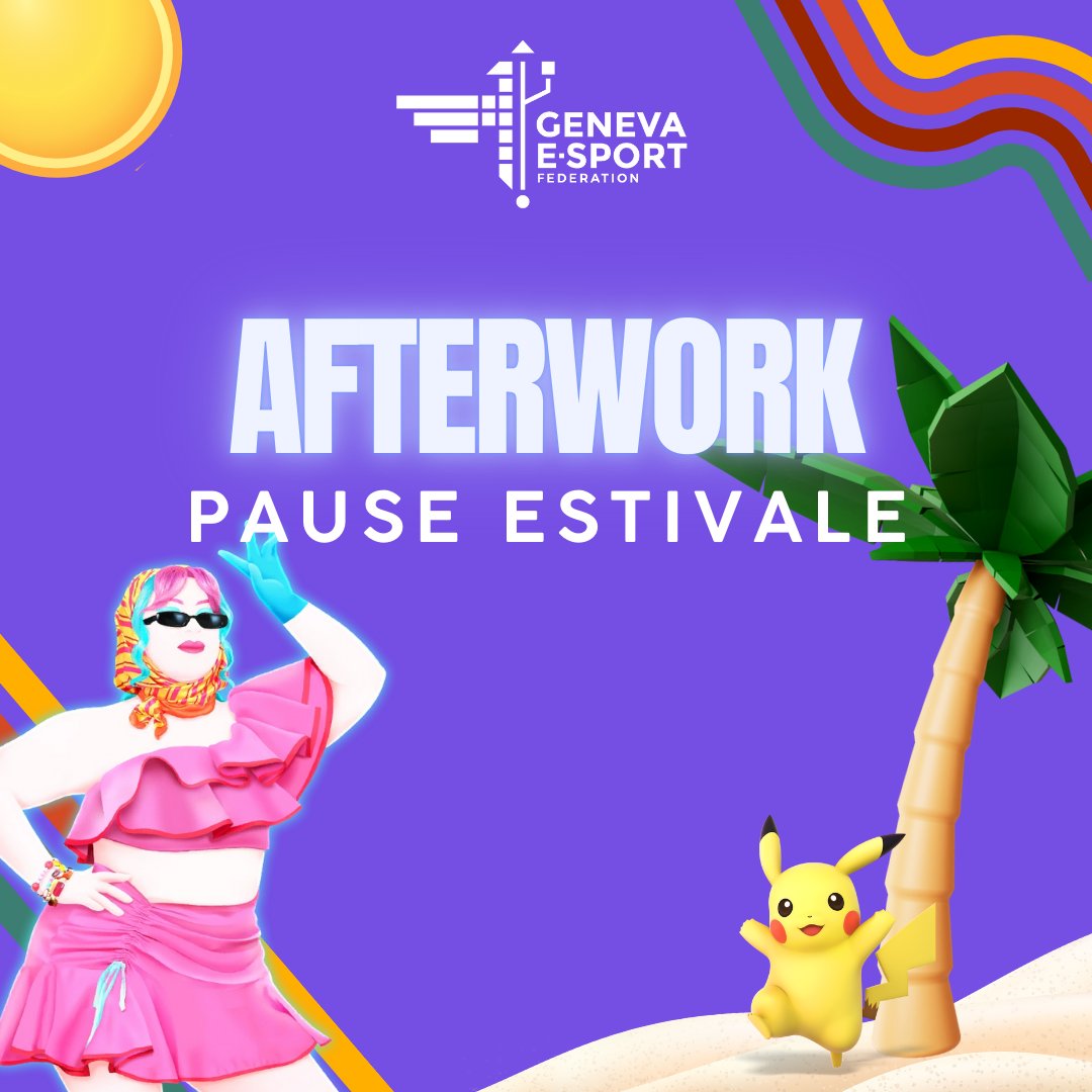 Pas d'afterwork ce mardi 15 juillet.

Vos afterworks favorites sont en pause durant tout l'été 🌞
On se retrouve à la rentrée !