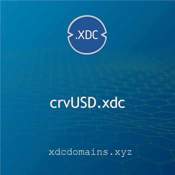 🔥crvUSD.xdc🔥

Savings $crvUSD now live on <a href="/XDC_Network_/">XDC Network</a>

#XDC #XDCNetwork