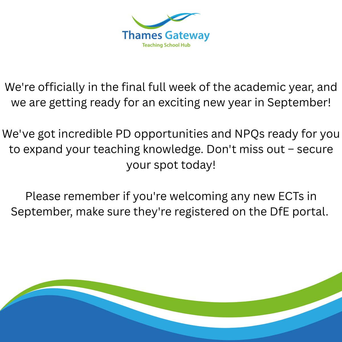Get in touch to find out more: enquiries@tgtsh.org.uk