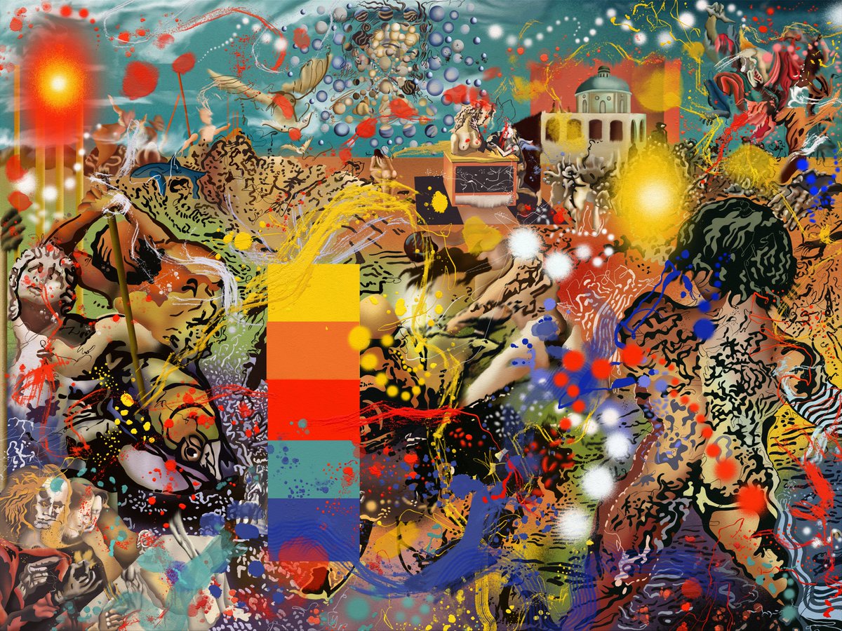Collect this Ordinal and participate in a physical print raffle
Only 8 left
Fine art on Bitcoin
Everything has already been done
A surreal trip into art story