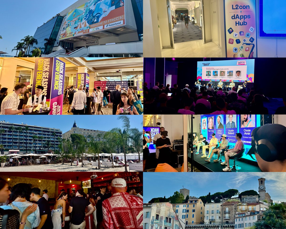 Four packed days of talks, networking and deep dives into #Web3 - all in beautiful #Cannes! 🏝️

<a href="/EthCC/">EthCC - Ethereum Community Conference</a> once again reminded us that Web3 hits different IRL. It’s not only about talks and tech but also about the community and building lasting products for real users.