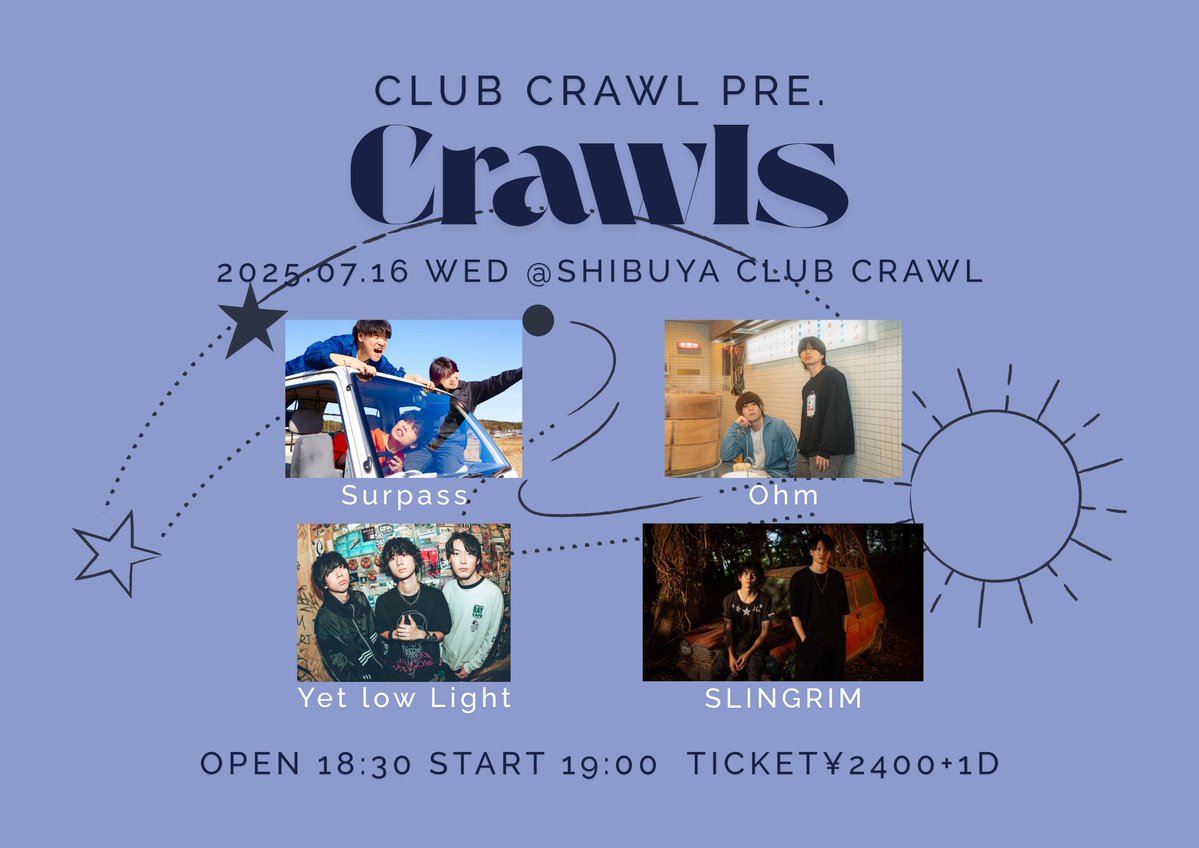 __surpass's tweet image. 📢明日からツーデイ✌️📢
さぁ夏のライブかましたろか!
各日程の情報はフライヤーを要チェック‼️
✅✅✅✅✅
↓↓↓↓↓↓↓↓
↓↓↓↓↓↓↓↓
↓↓↓↓↓↓↓↓
↓↓↓↓↓↓↓↓
✅✅✅✅✅
7/15 unravel tokyo
tiget.net/events/403556
7/16 渋谷CLUB CRAWL
surpass.bitfan.id/q/3508