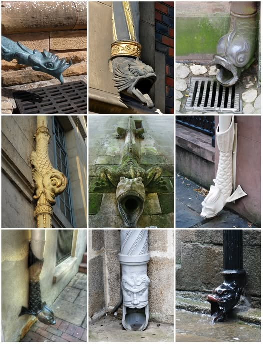 My ancestors even made drainpipes beautiful, or whimsical. It takes a different mindset than we have today to pay attention to details like this.
My ethnic European ancestors lived richer lives than we do today. Western Civilization is the highest point we've ever acheived.