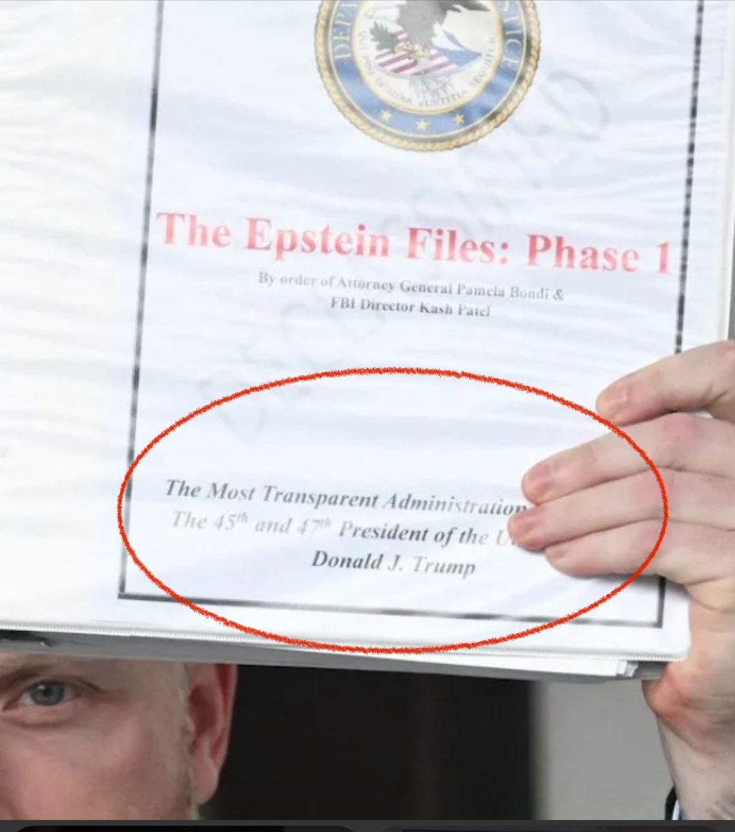 RetroAgent12's tweet image. The “Most Transparent Administration” just buried the Epstein investigation. You got played—again.
LMFAO… this is exactly what I voted for.
To watch you bootlicking, brain-dead cultists eat shit in real time.
We told you. You got owned by the same libs you pretend to fight.…