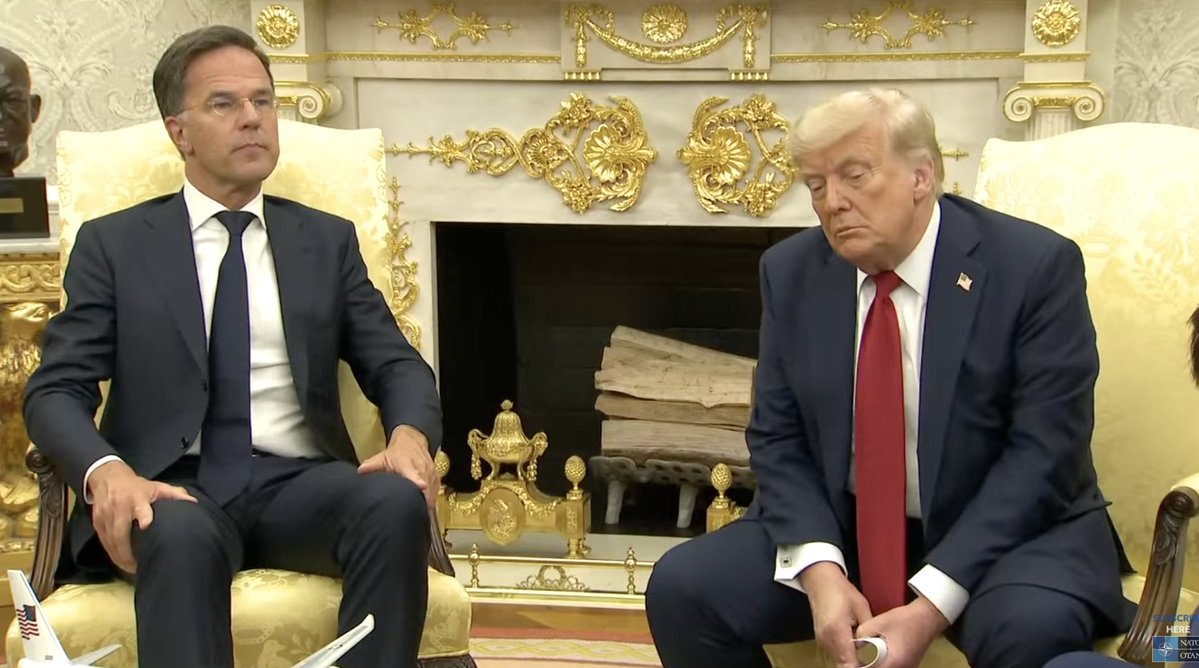 lundayfunday's tweet image. New dynamic developing for Ukraine support: Trump announces that the US will produce weapons which European partners will pay for. Details are unclear.