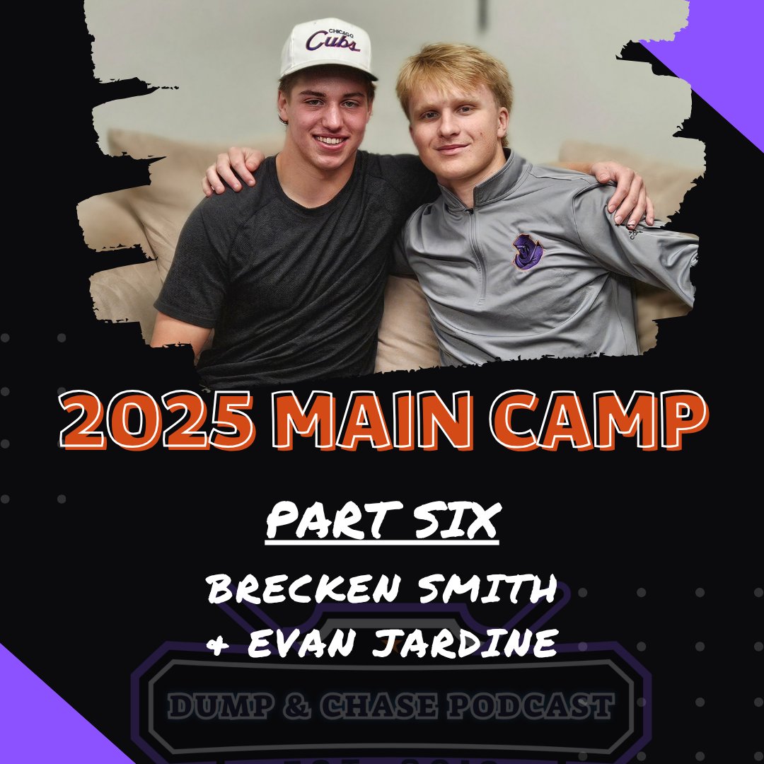 This is Part 6 of the Phantoms 2025 Main Camp Recap! In this interview, we welcome back returners Brecken Smith &amp; Evan Jardine. We get into the deep issues, like camp color schemes and fighting with face cages! Don't miss it!

dcpodcast.buzzsprout.com/share