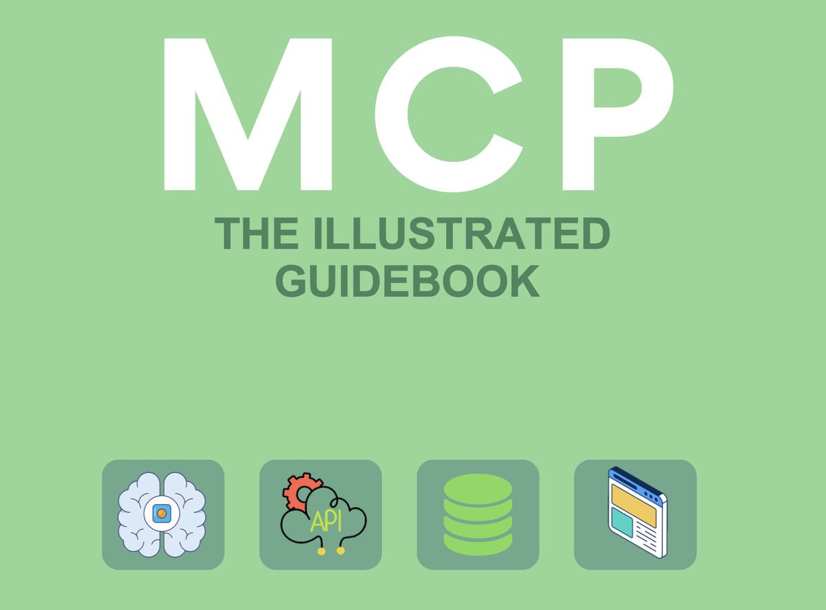 📖 New MCP (Model Context Protocol) guidebook from the Daily Dose of Data Science team covers practical implementation patterns across 11 hands-on projects.

Really solid coverage of building local MCP clients, agentic RAG systems, voice agents, and shared memory implementations.