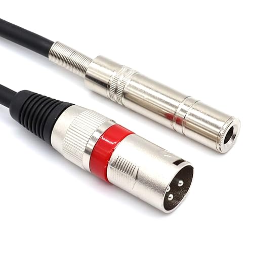 I just received SiYear 6.35 mm 1/4" Female to XLR Male Adapter Cable,Quarter inch TS/TRS to XLR 3 Pin Interconnect Cable (5Feet-1.5M) - 6.35F-XLRM-1.5M from cowboy1282 via Throne. Thank you! throne.com/deathblooms #Wishlist #Throne